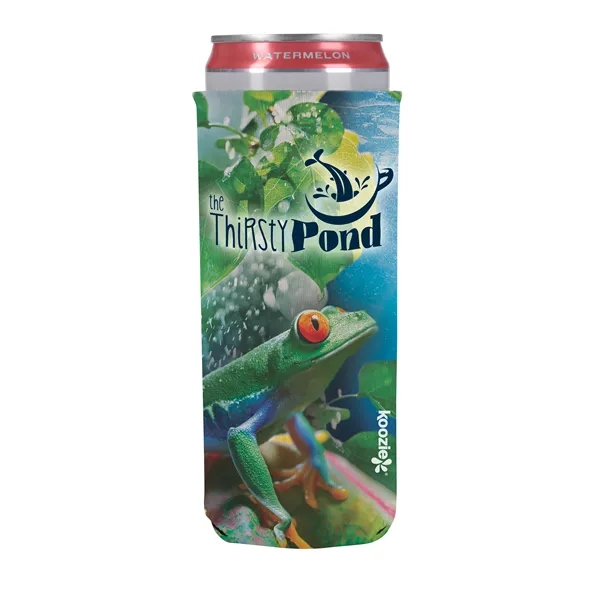 Koozie® britePix® Slim Can Cooler - Koozie® britePix® Slim Can Cooler - Image 3 of 3