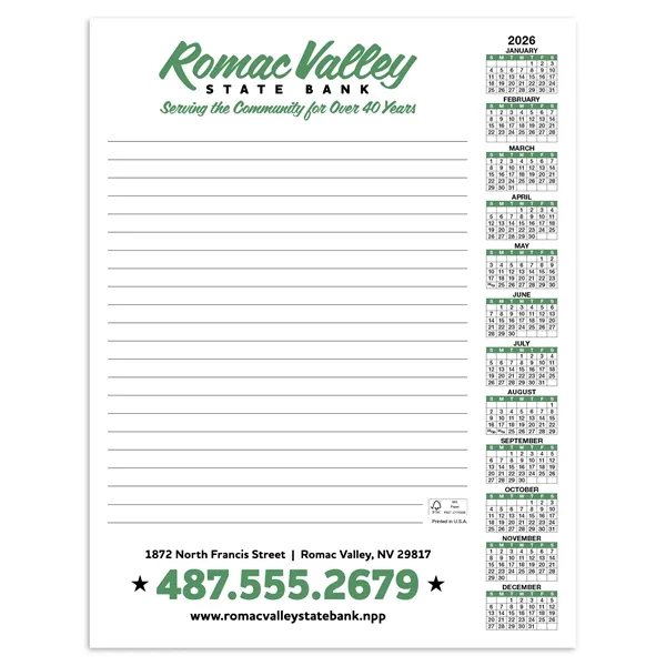 Skinner & Kennedy™ Scratch Pad Calendar - Skinner & Kennedy™ Scratch Pad Calendar - Image 3 of 21