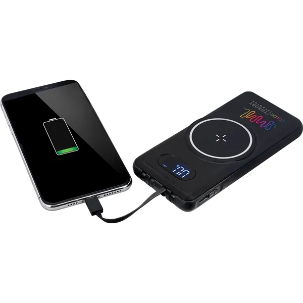 Magnetic Wireless Charger & Power Bank 10,000mAh - Magnetic Wireless Charger & Power Bank 10,000mAh - Image 12 of 14