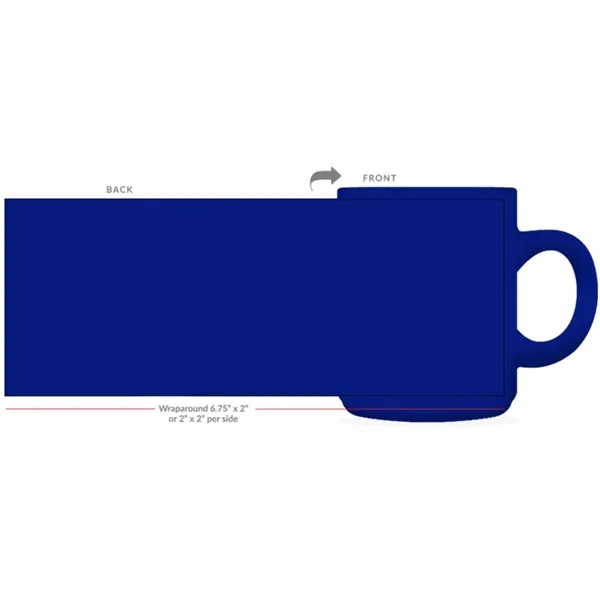 Custom Full Color Printing 11oz White Mugs - Custom Full Color Printing 11oz White Mugs - Image 13 of 15