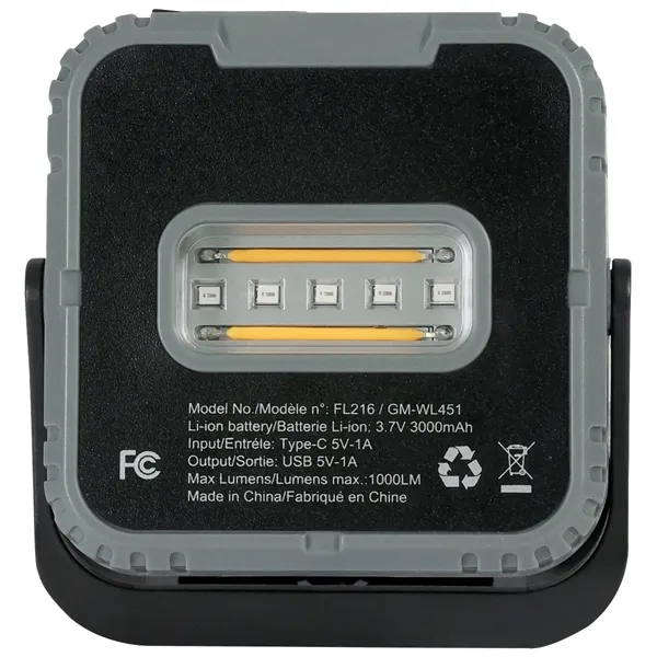 Rechargeable 10W COB/LED Trio Ready Worklight