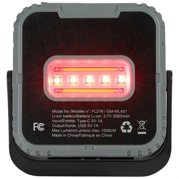 Rechargeable 10W COB/LED Trio Ready Worklight