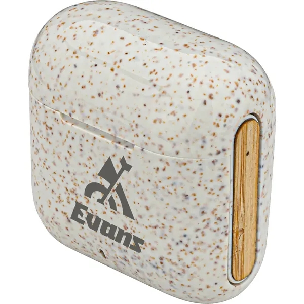 EarthTrendz™ Wheat Straw & Bamboo Earbuds & Case - EarthTrendz™ Wheat Straw & Bamboo Earbuds & Case - Image 9 of 14
