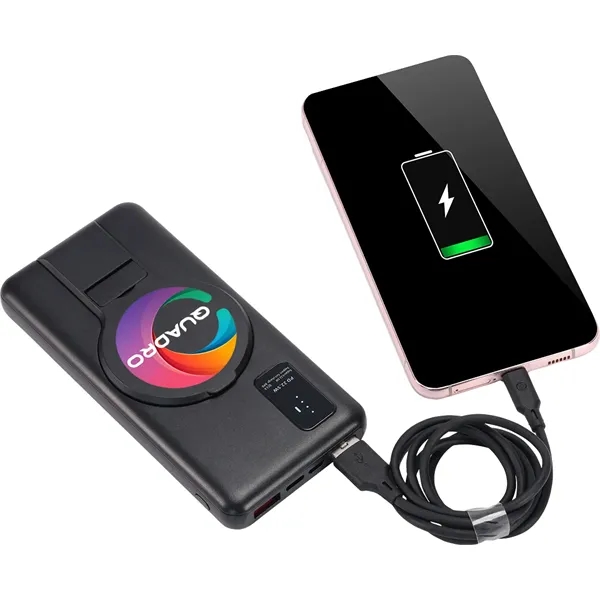 Wireless Power Bank with Stand - 8,000 mAh - Wireless Power Bank with Stand - 8,000 mAh - Image 14 of 24