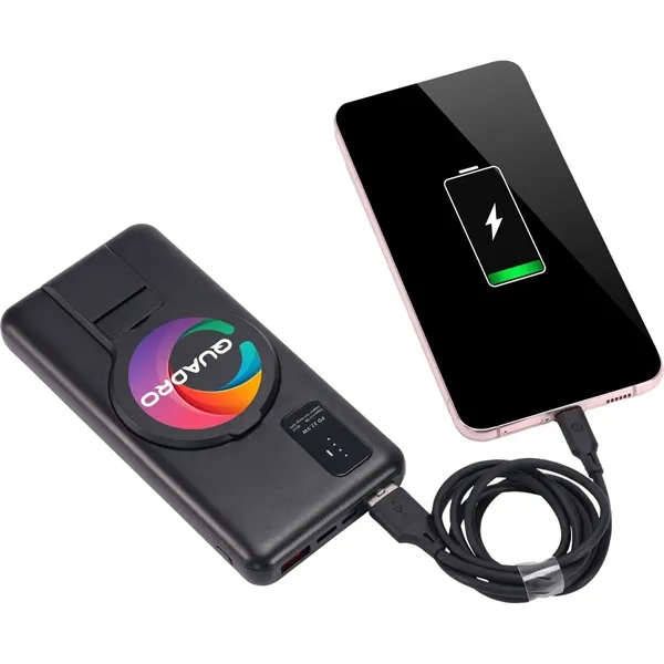 Wireless Power Bank with Stand - 8,000 mAh - Wireless Power Bank with Stand - 8,000 mAh - Image 23 of 24
