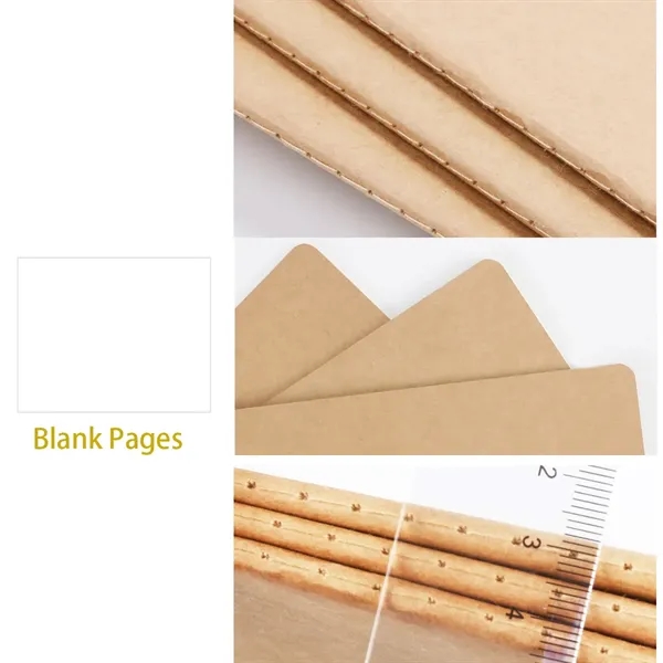 Premium A5 Kraft Paper Notebook - Premium A5 Kraft Paper Notebook - Image 1 of 1