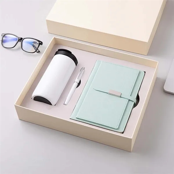 Executive gift set A5 notebook insulated thermos and pen - Executive gift set A5 notebook insulated thermos and pen - Image 4 of 4