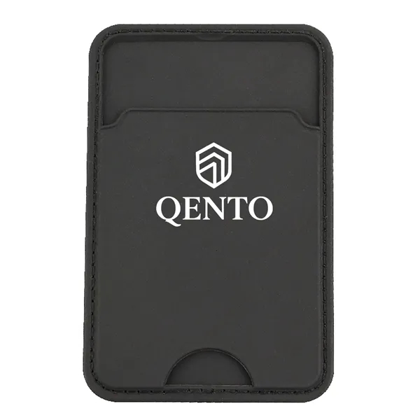 Silicone Phone Wallet with Adhesive Back and Single Pocket - Silicone Phone Wallet with Adhesive Back and Single Pocket - Image 4 of 9