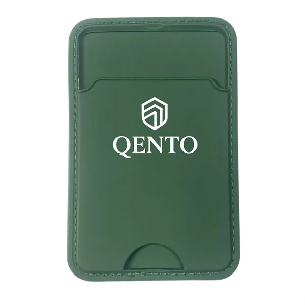 Silicone Phone Wallet with Adhesive Back and Single Pocket - Silicone Phone Wallet with Adhesive Back and Single Pocket - Image 6 of 9