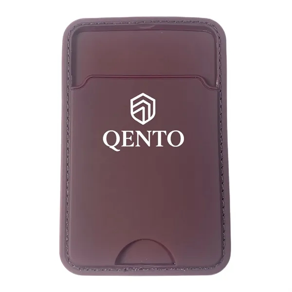 Silicone Phone Wallet with Adhesive Back and Single Pocket - Silicone Phone Wallet with Adhesive Back and Single Pocket - Image 8 of 9