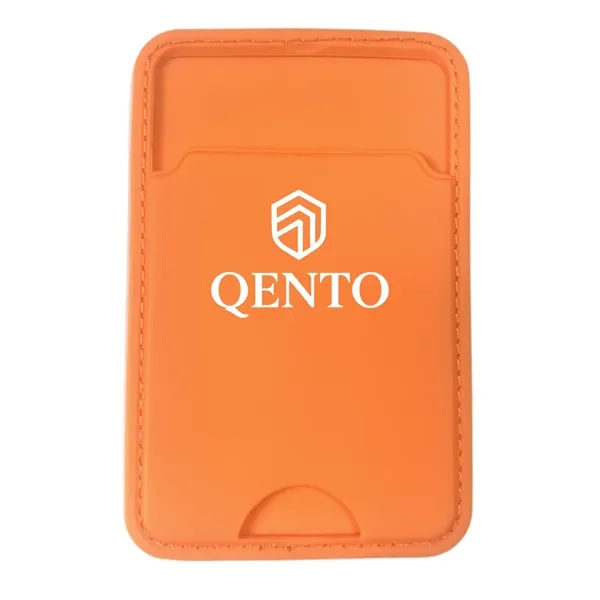 Silicone Phone Wallet with Adhesive Back and Single Pocket - Silicone Phone Wallet with Adhesive Back and Single Pocket - Image 9 of 9