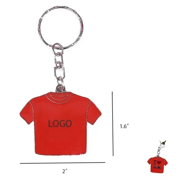 T-shirt Shaped Keychain - T-shirt Shaped Keychain - Image 0 of 1
