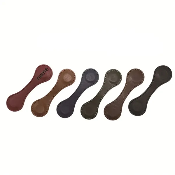 Genuine Leather Magnetic Bookmark Clip Durable & Elegant - Genuine Leather Magnetic Bookmark Clip Durable & Elegant - Image 3 of 3