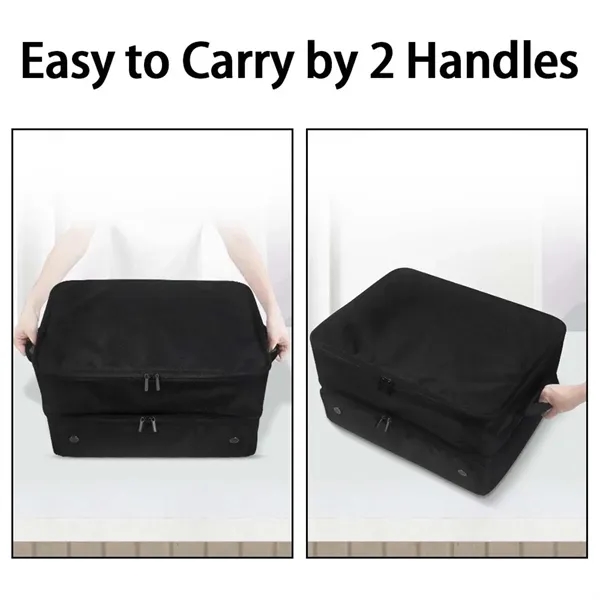 Multi-section golf equipment organizer shoe bag for golfers - Multi-section golf equipment organizer shoe bag for golfers - Image 3 of 4