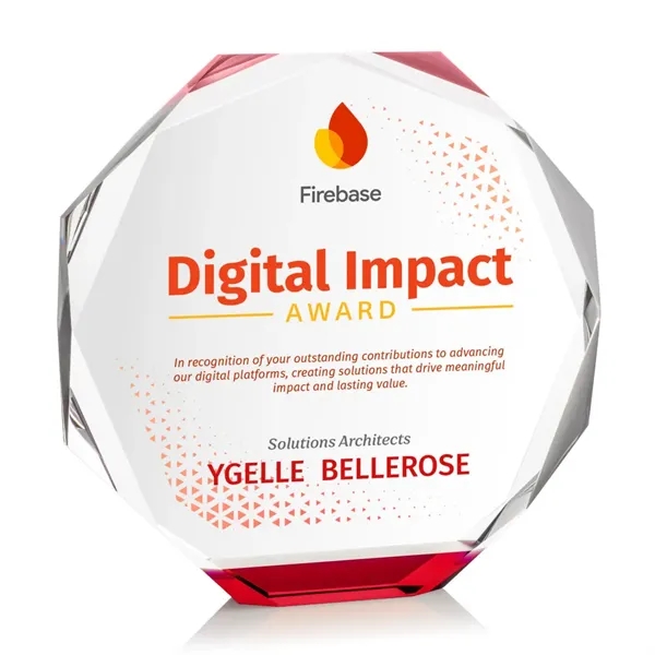 Acadian VividPrint™ Award - Red