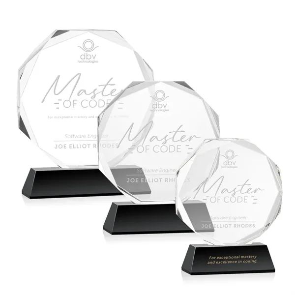 Acadian Award on Newhaven Base - Black