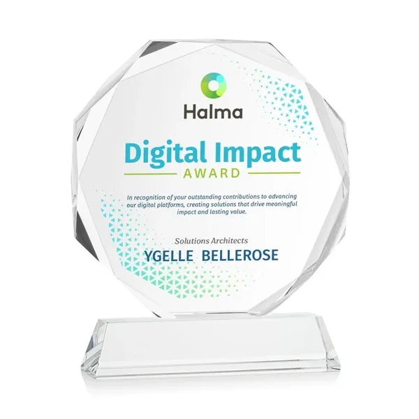 Acadian VividPrint™ Award on Newhaven Base - Clear