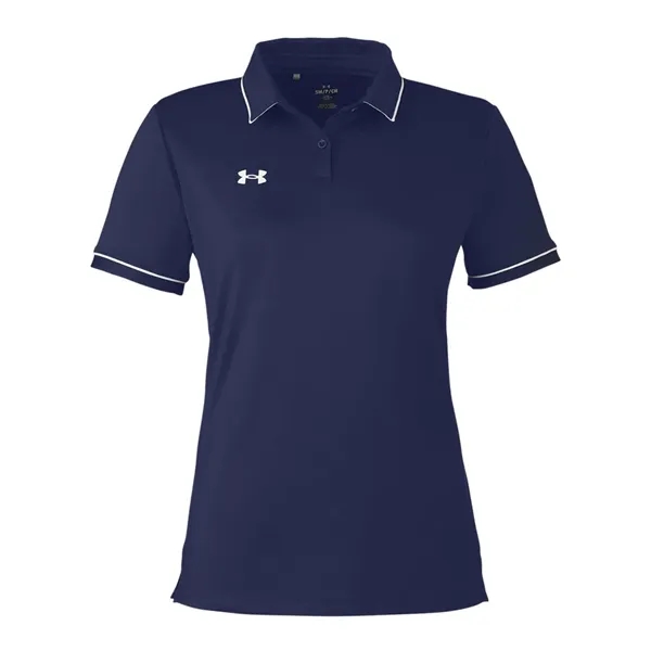 Under Armour Women's Tipped Teams Performance Polo - Under Armour Women's Tipped Teams Performance Polo - Image 3 of 10