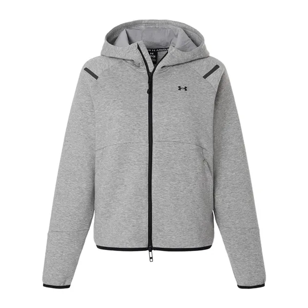 Under Armour Women's Unstoppable Fleece Full-Zip Jacket - Under Armour Women's Unstoppable Fleece Full-Zip Jacket - Image 3 of 4