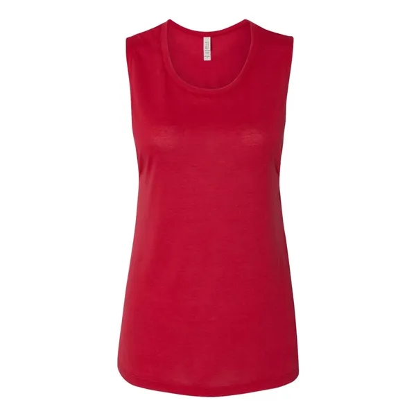 BELLA + CANVAS Women's Flowy Scoop Muscle Tank - BELLA + CANVAS Women's Flowy Scoop Muscle Tank - Image 14 of 20