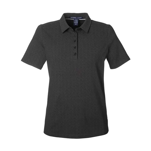Devon & Jones Women's Crownlux Performance® Geo Polo - Devon & Jones Women's Crownlux Performance® Geo Polo - Image 1 of 10
