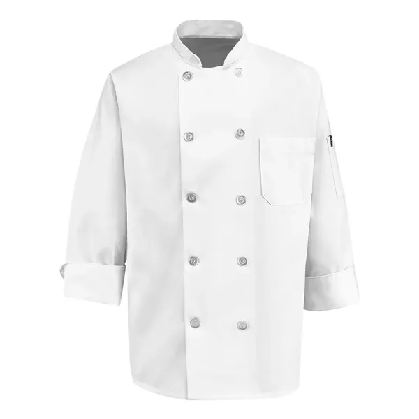 Chef Designs Ten Pearl Button Chef Coat - Chef Designs Ten Pearl Button Chef Coat - Image 1 of 1