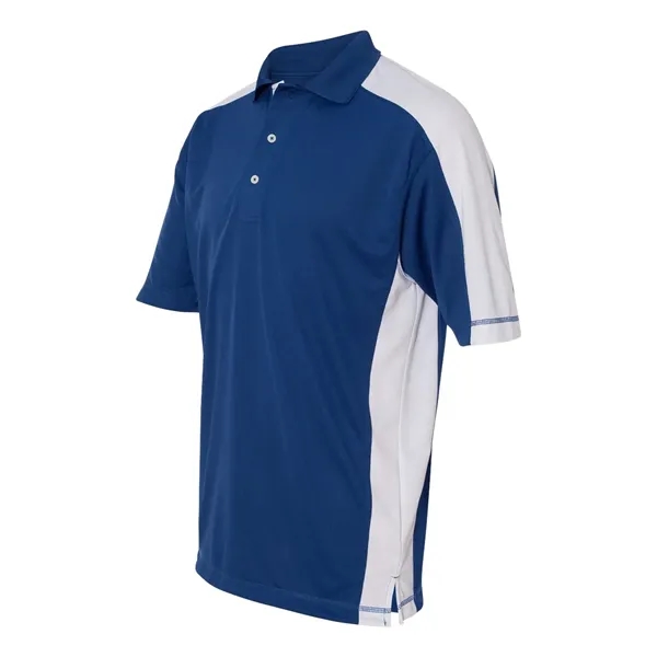 Sierra Pacific Men's Colorblocked Moisture Free Mesh Polo - Sierra Pacific Men's Colorblocked Moisture Free Mesh Polo - Image 17 of 24