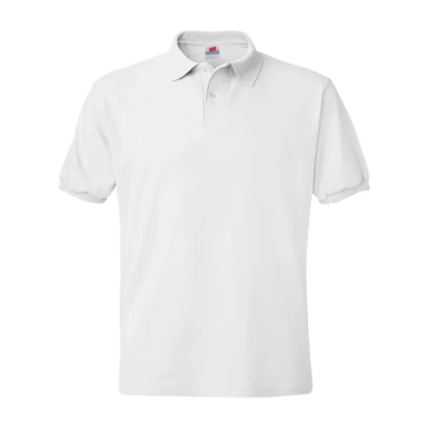Hanes Men's EcoSmart® Jersey Polo - Hanes Men's EcoSmart® Jersey Polo - Image 43 of 48