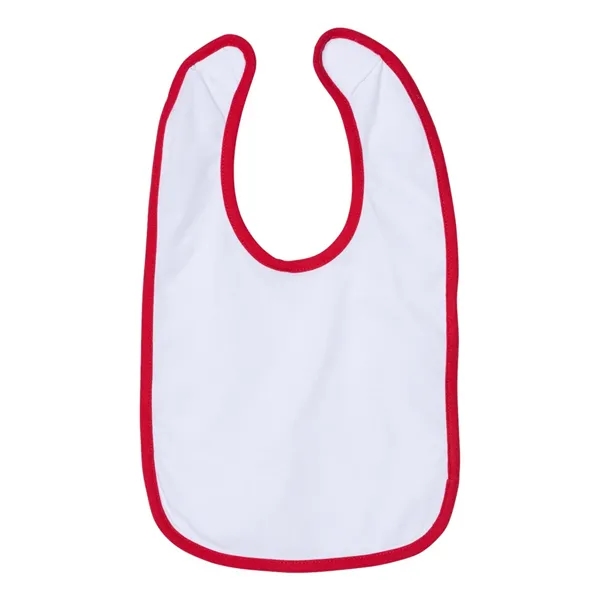Rabbit Skins Infant Contrast Trim Premium Jersey Bib - Rabbit Skins Infant Contrast Trim Premium Jersey Bib - Image 16 of 19