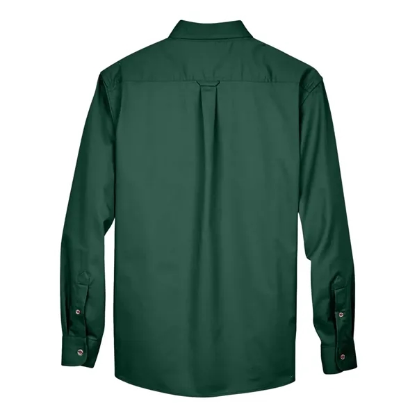 Harriton Men's Easy Blend™ Twill Shirt - Harriton Men's Easy Blend™ Twill Shirt - Image 10 of 24
