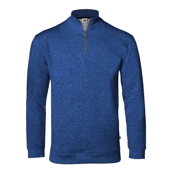 Badger Men's FitFlex French Terry Quarter-Zip Pullover - Badger Men's FitFlex French Terry Quarter-Zip Pullover - Image 11 of 12