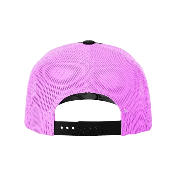 Richardson Five-Panel Printed Trucker Cap - Richardson Five-Panel Printed Trucker Cap - Image 32 of 72