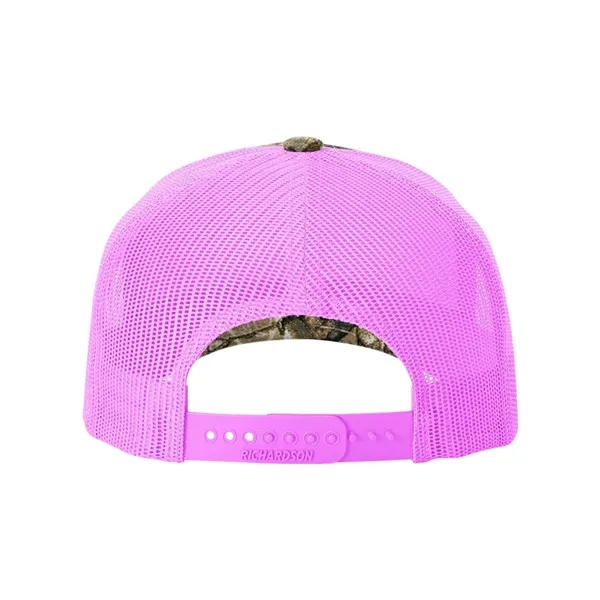Richardson Five-Panel Printed Trucker Cap - Richardson Five-Panel Printed Trucker Cap - Image 52 of 72