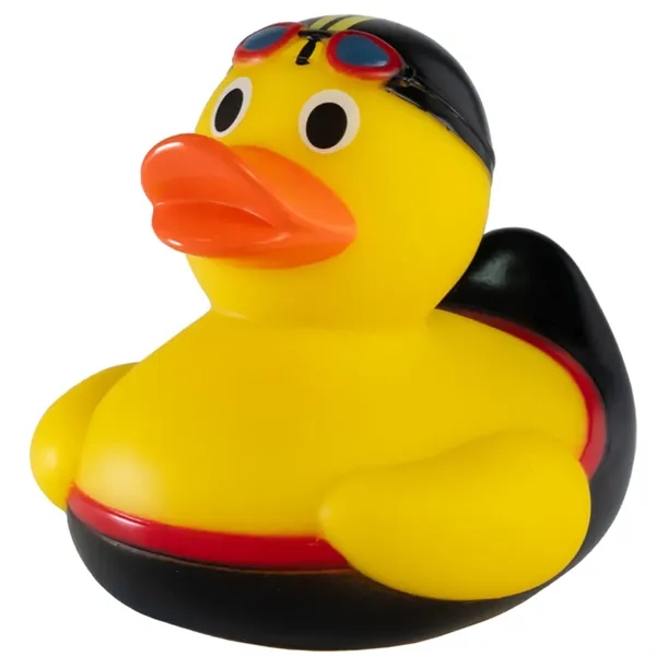 Custom Swimmer Weighted Rubber Duck