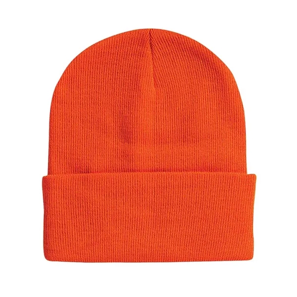 Sportsman 12" Solid Cuffed Beanie - Sportsman 12" Solid Cuffed Beanie - Image 4 of 60