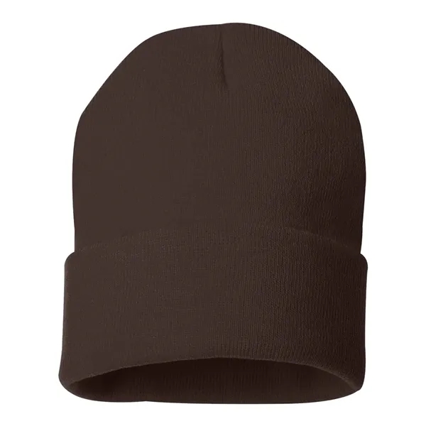 Sportsman 12" Solid Cuffed Beanie - Sportsman 12" Solid Cuffed Beanie - Image 6 of 60
