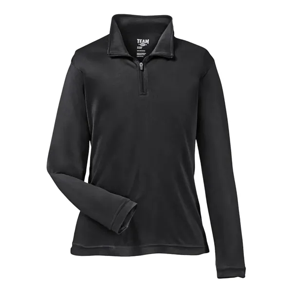 Team 365 Youth Zone Performance Quarter-Zip Pullover - Team 365 Youth Zone Performance Quarter-Zip Pullover - Image 1 of 6
