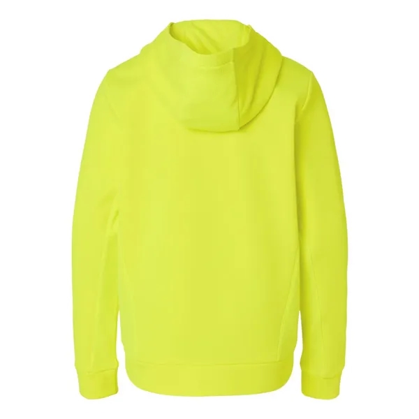 Team 365 Youth Squad Hooded Tech Fleece Pullover - Team 365 Youth Squad Hooded Tech Fleece Pullover - Image 4 of 24