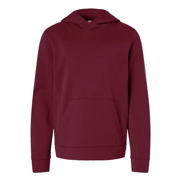 Team 365 Youth Squad Hooded Tech Fleece Pullover - Team 365 Youth Squad Hooded Tech Fleece Pullover - Image 15 of 24