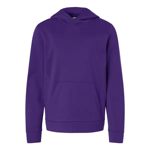 Team 365 Youth Squad Hooded Tech Fleece Pullover - Team 365 Youth Squad Hooded Tech Fleece Pullover - Image 19 of 24