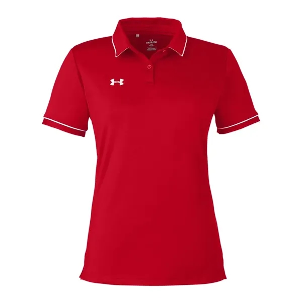 Under Armour Women's Tipped Teams Performance Polo - Under Armour Women's Tipped Teams Performance Polo - Image 7 of 12