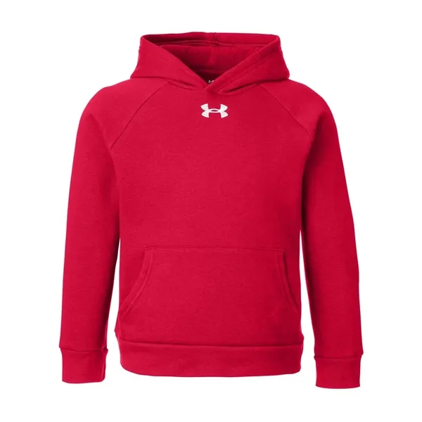 Under Armour Youth Rival Fleece Hooded Sweatshirt - Under Armour Youth Rival Fleece Hooded Sweatshirt - Image 7 of 10
