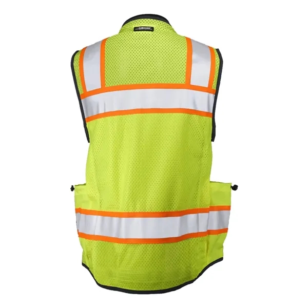 Kishigo Women's Ultimate Construction Class 2 Vest - Kishigo Women's Ultimate Construction Class 2 Vest - Image 2 of 2