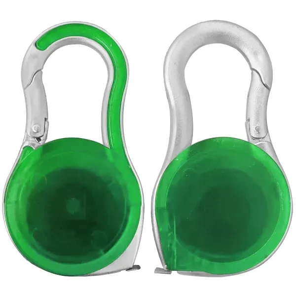 Carabiner Keychain with Built-In Measuring Tape - Carabiner Keychain with Built-In Measuring Tape - Image 4 of 5