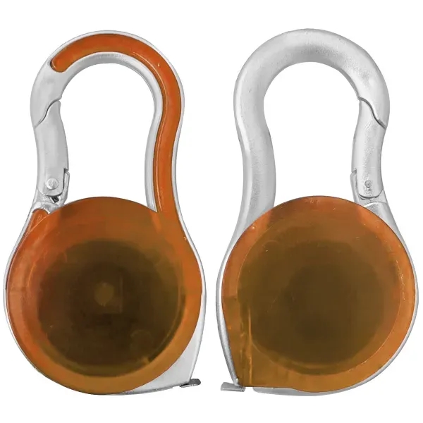 Carabiner Keychain with Built-In Measuring Tape - Carabiner Keychain with Built-In Measuring Tape - Image 5 of 5