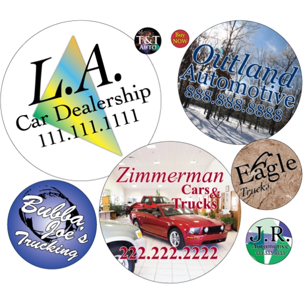 Circle Roll Labels 4-Color Process - Circle Roll Labels 4-Color Process - Image 1 of 15