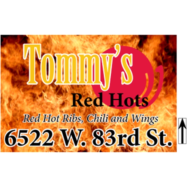 18" x 12" 4CP Corrugated Sign - 18" x 12" 4CP Corrugated Sign - Image 6 of 8