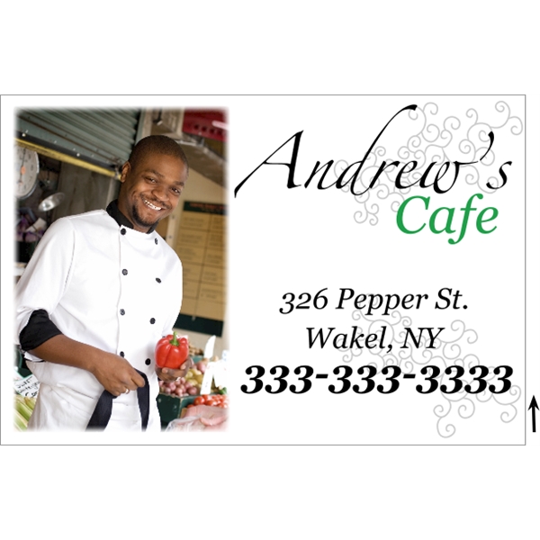 36" x 24" 4CP Corrugated Sign - 36" x 24" 4CP Corrugated Sign - Image 6 of 8