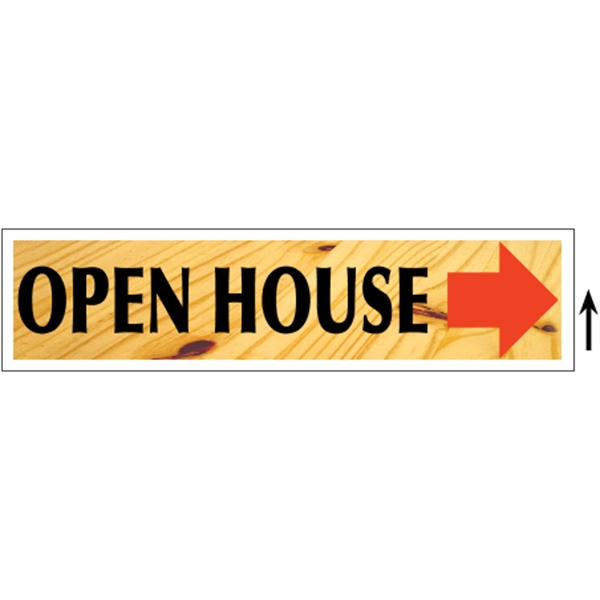 24" x 6" 4CP Corrugated Sign