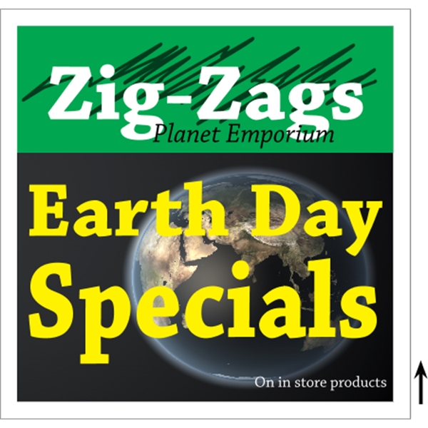 24" X 24" 4CP Corrugated Sign - 24" X 24" 4CP Corrugated Sign - Image 5 of 9